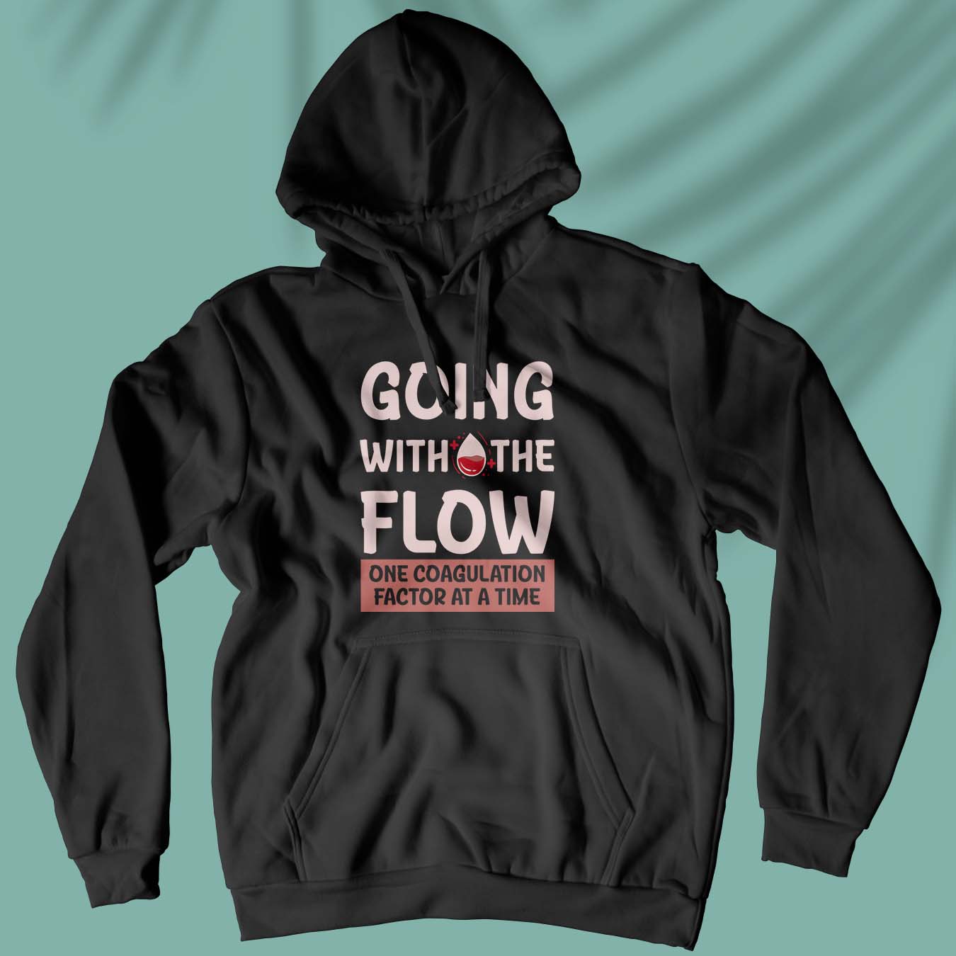 Going With The Flow - Transfusiologist - Unisex Hoodie