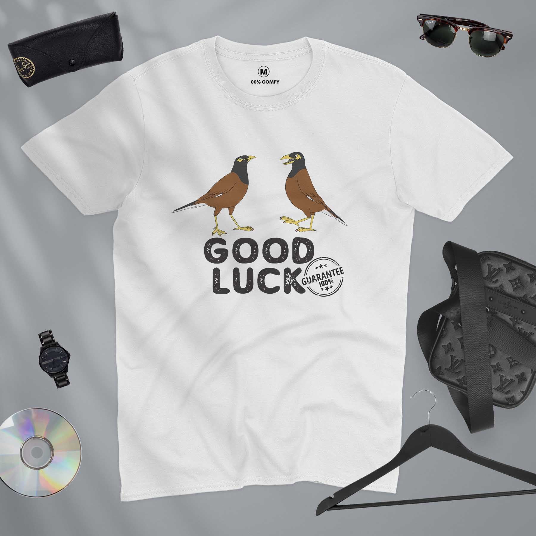 Stay Coo Funny Pigeon Bird Wearing Sunglasses T-Shirt