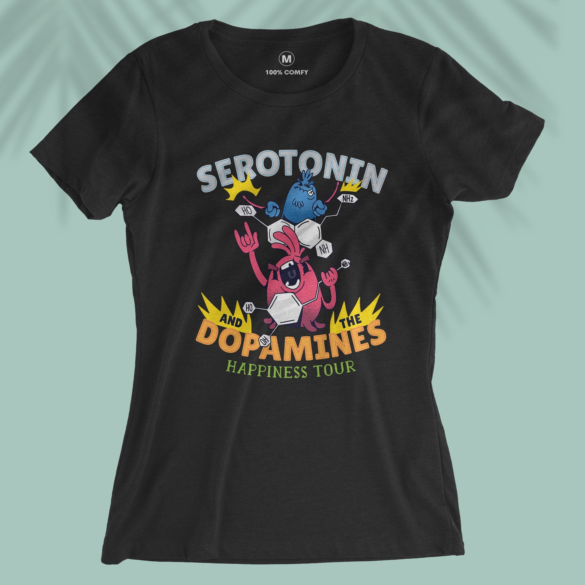 Rock Band Happiness Tour - Women T-shirt