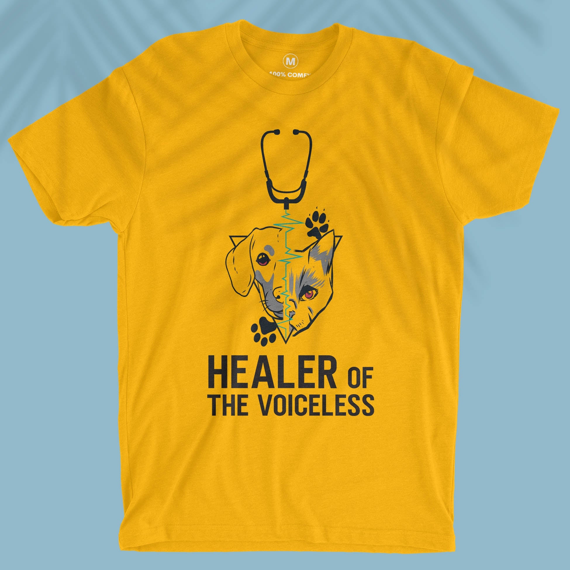 Healer Of The Voiceless - Unisex T-shirt For Veterinarians