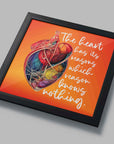 Heart Reasons - Framed Poster For Clinics, Hospitals & Study Spaces