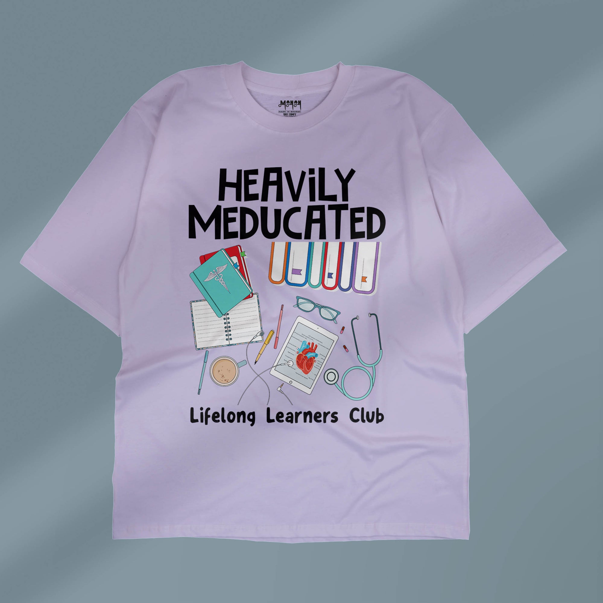 Heavily Meducated - Unisex Oversized T-shirt