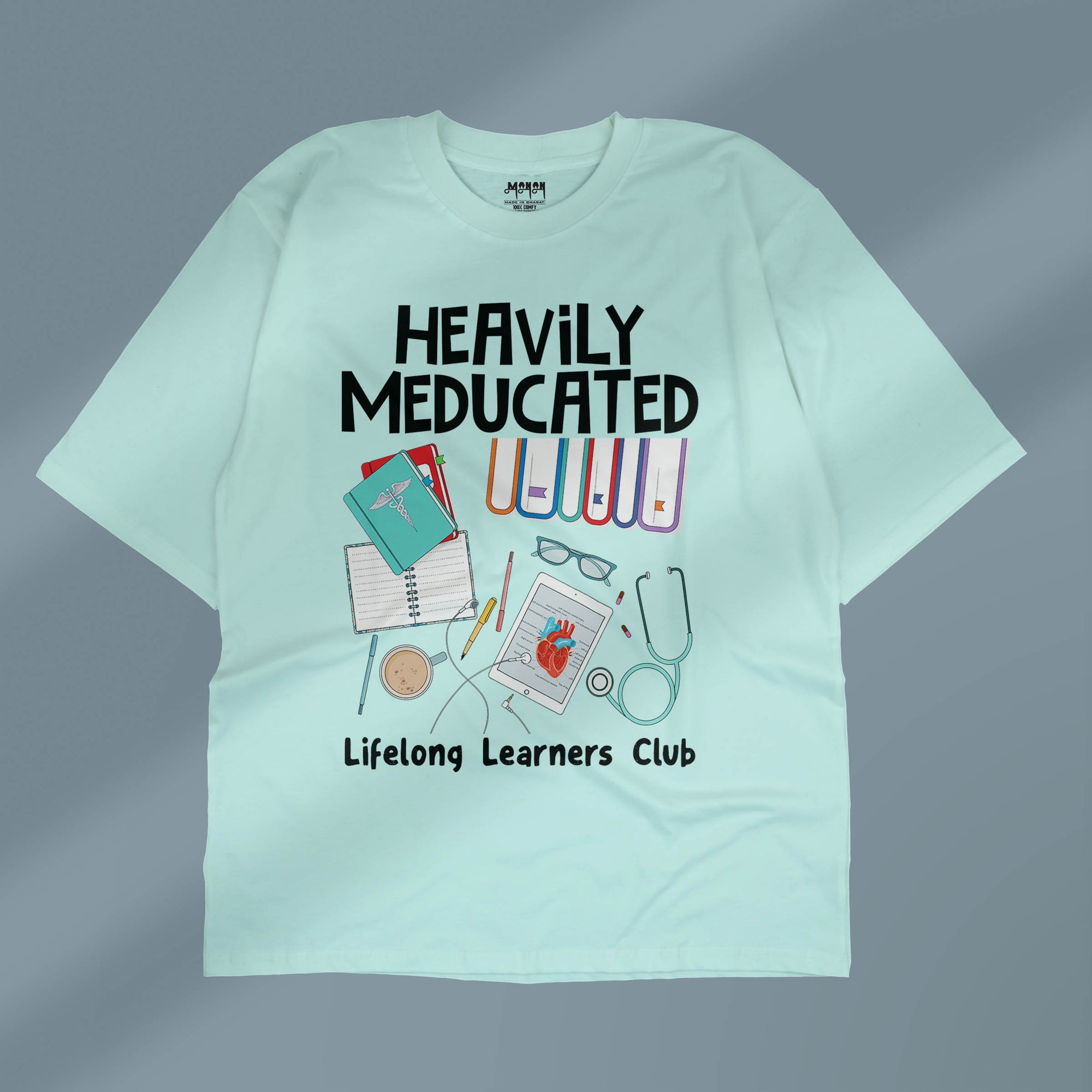 Heavily Meducated - Unisex Oversized T-shirt
