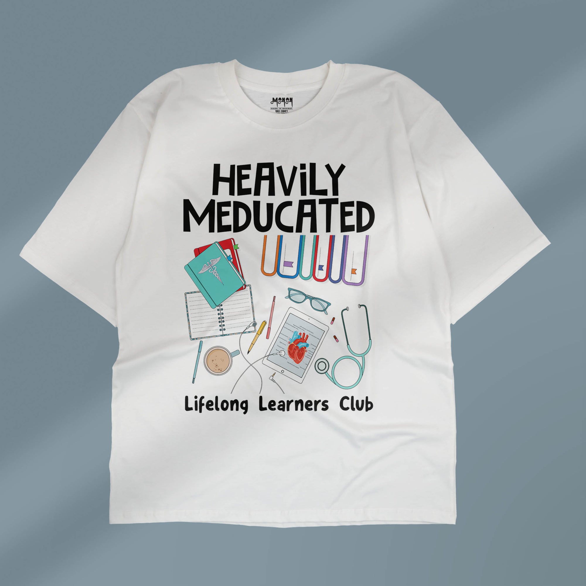Heavily Meducated - Unisex Oversized T-shirt