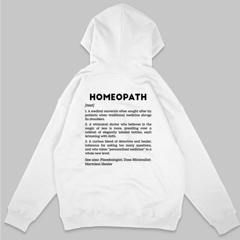 Definition Of Homeopath - Personalized Unisex Zip Hoodie