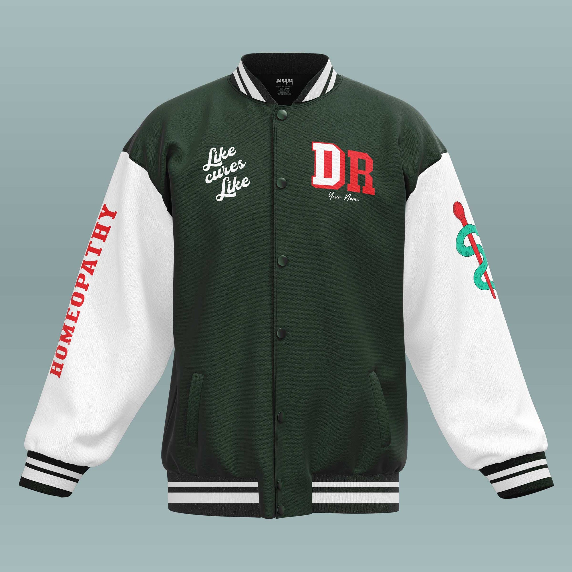 Homeopath - Personalized Varsity Jacket