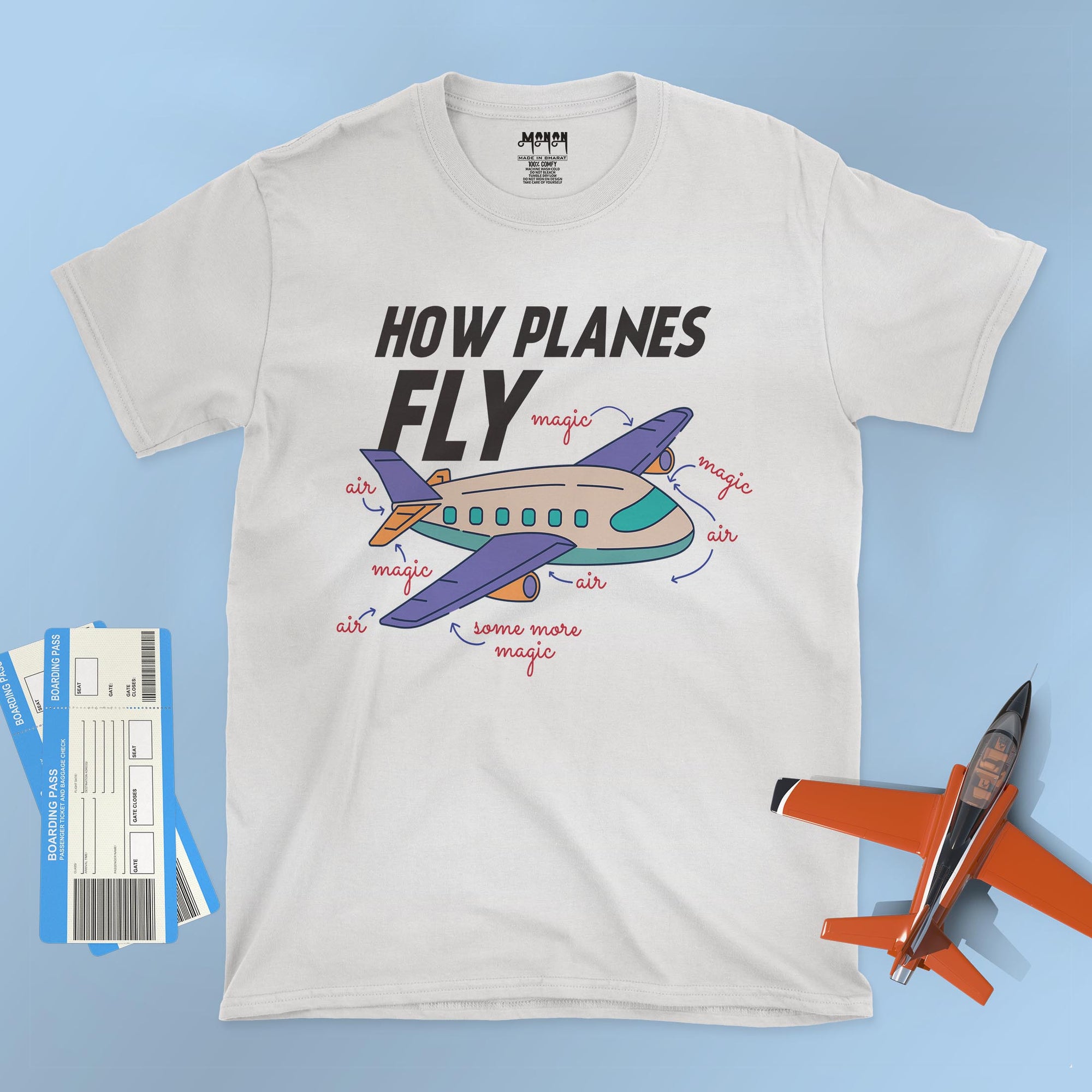 How Planes Fly - Unisex T-shirt