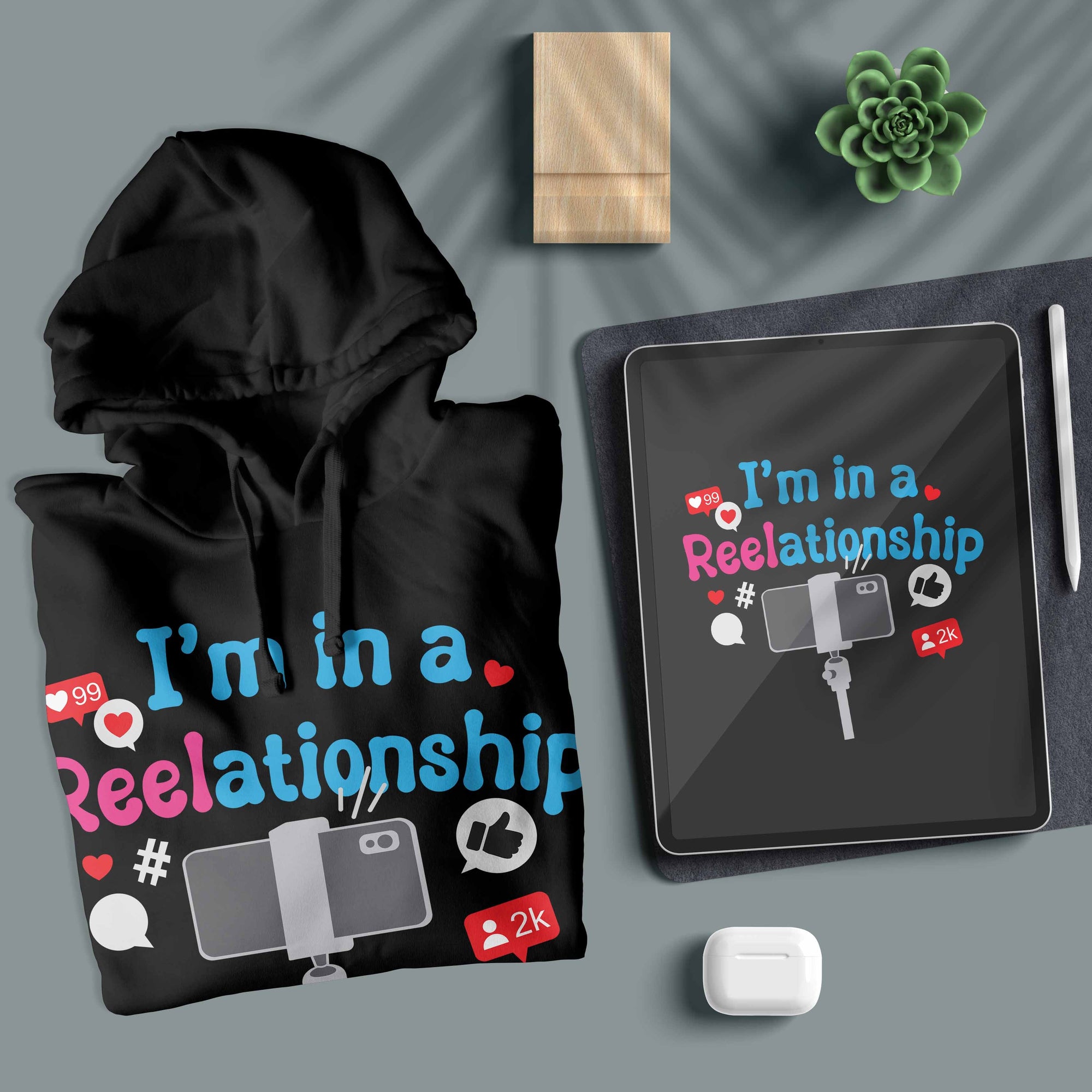 I&#39;m In A Reelationship - Unisex Hoodie
