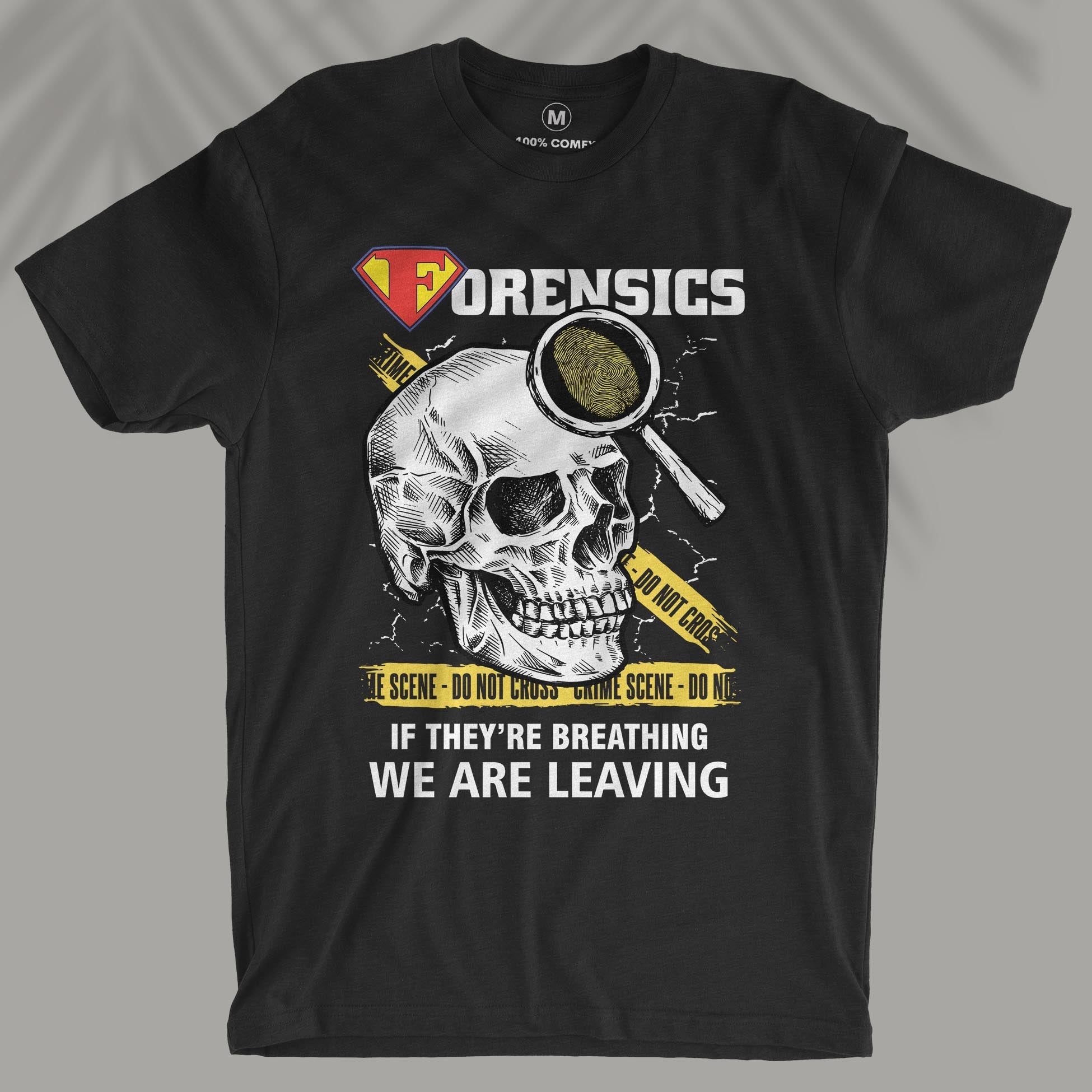 If They&#39;re Breathing We are Leaving - Unisex T-shirt