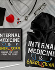 Internal Medicine is Sherlockian - Unisex Hoodie