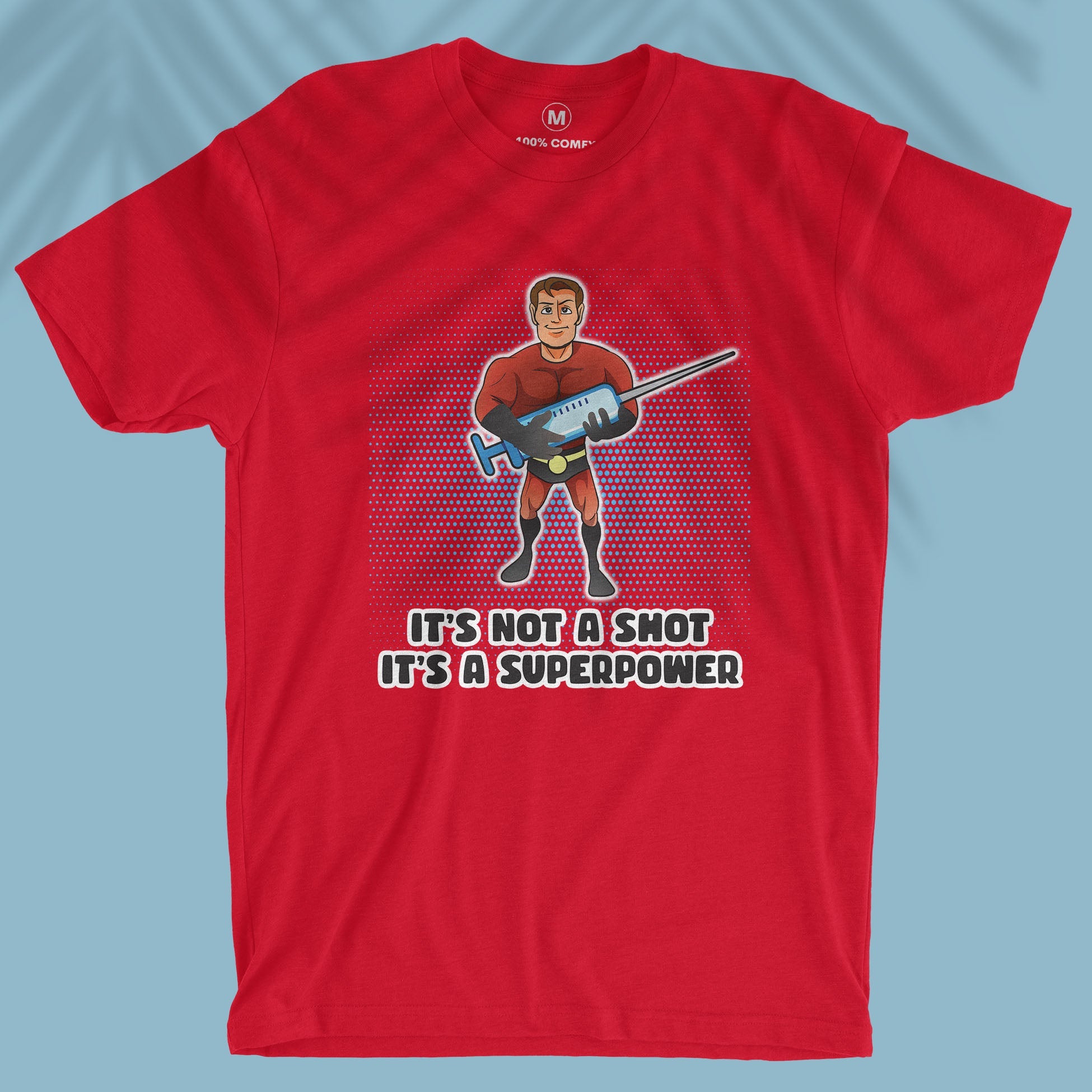 Vaccination Superhero - Men T-shirt