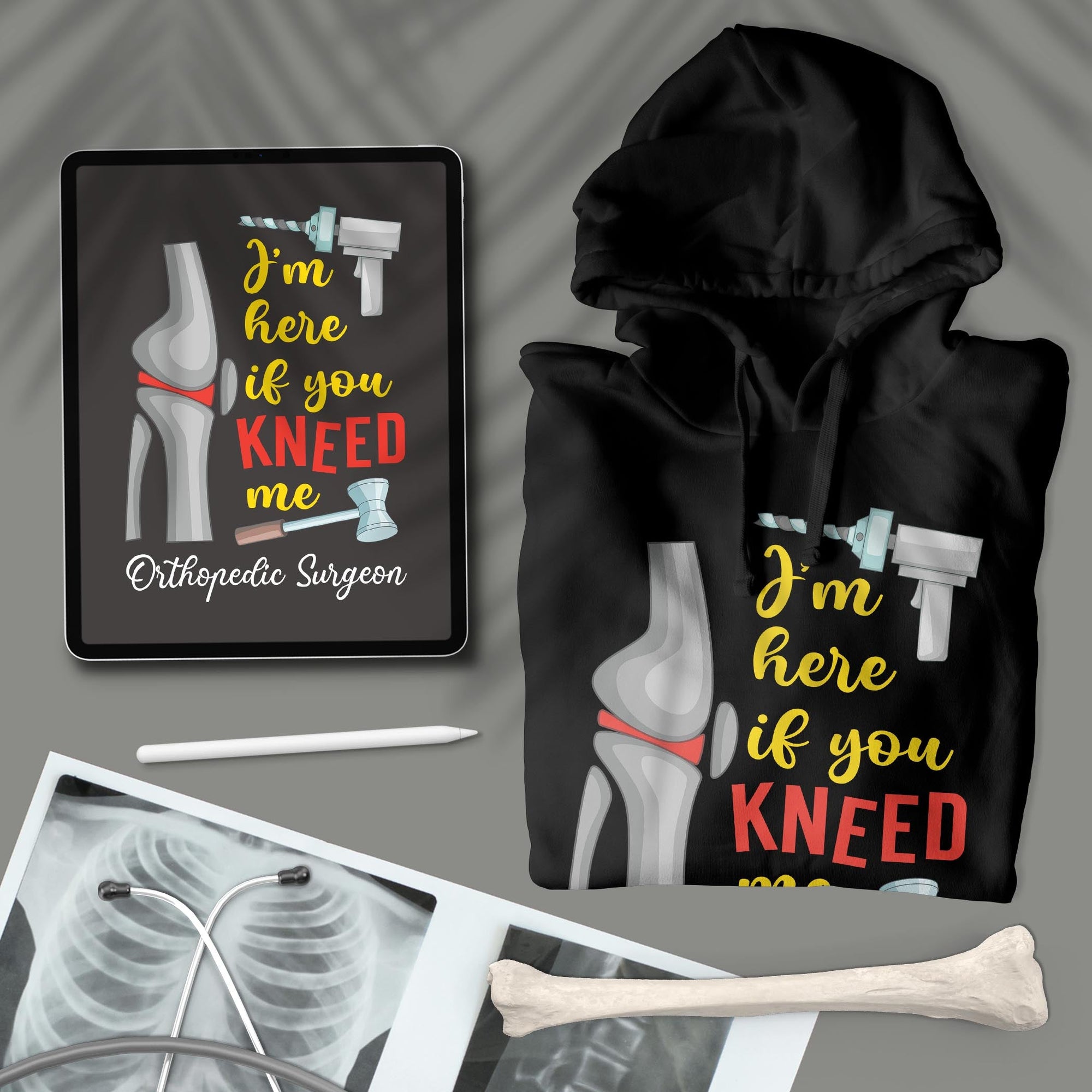 Kneed Me - Unisex Hoodie For Orthopedic Surgeons