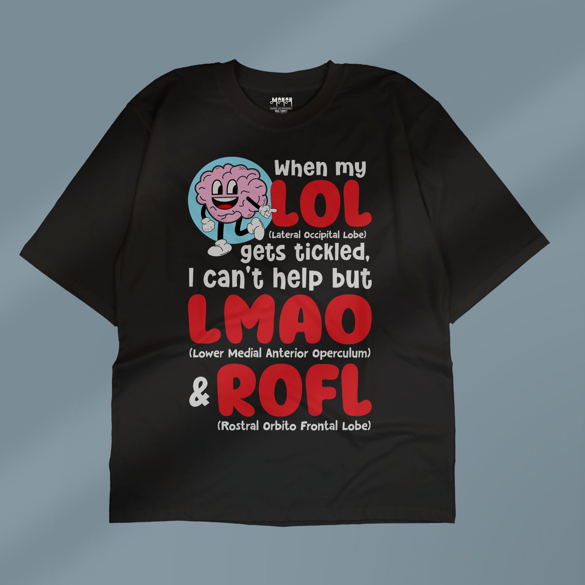 LOL, LMAO &amp; ROFL - Unisex Oversized T-shirt