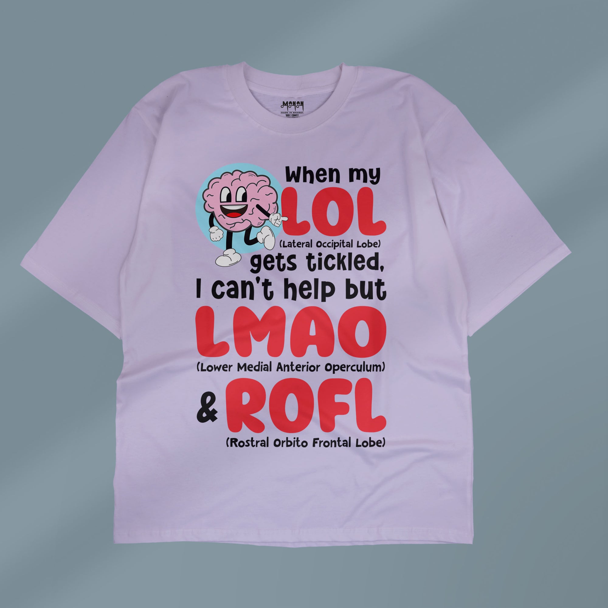LOL, LMAO &amp; ROFL - Unisex Oversized T-shirt