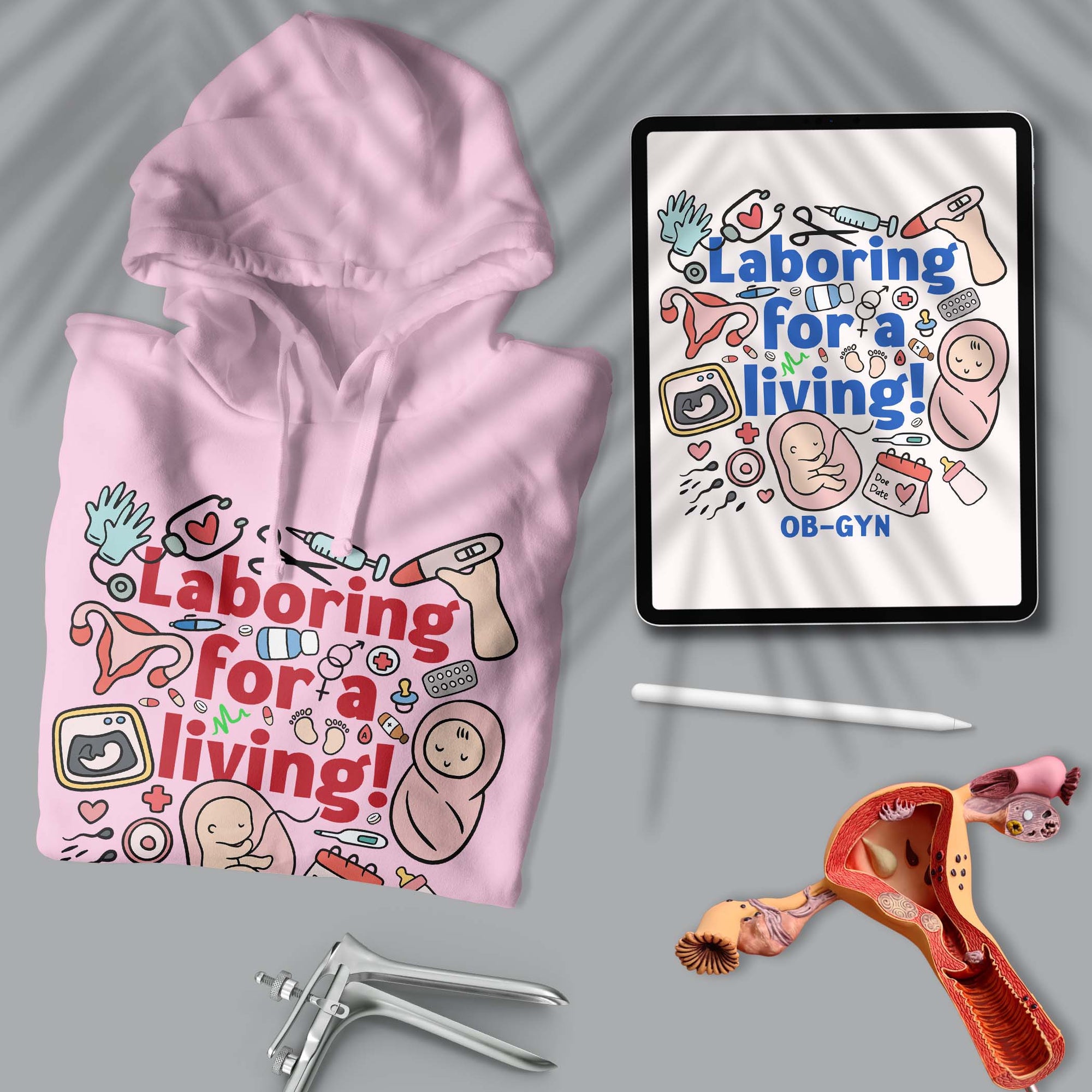 Laboring For A Living - Unisex Hoodie