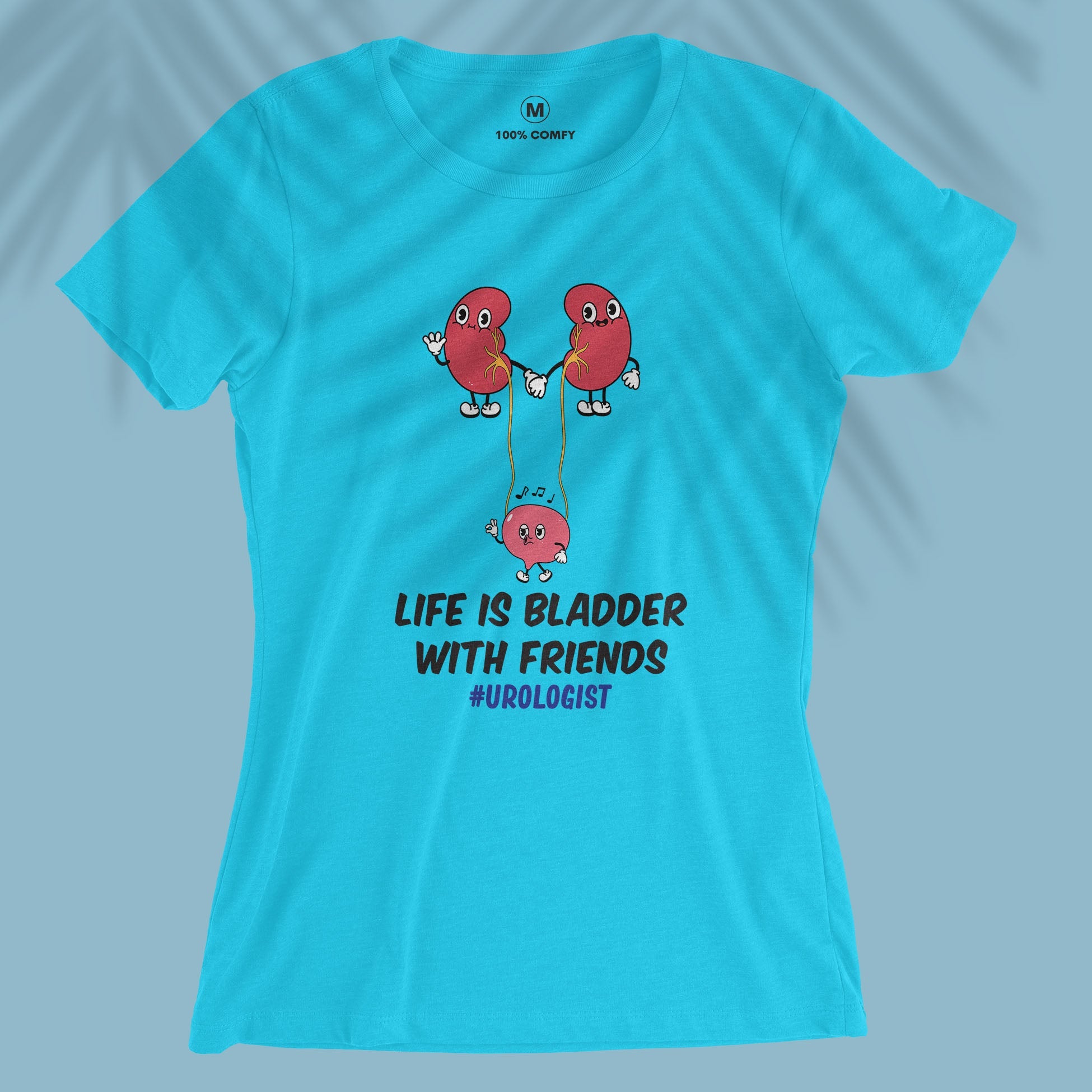 Life Is Bladder With Friends - Women T-shirt