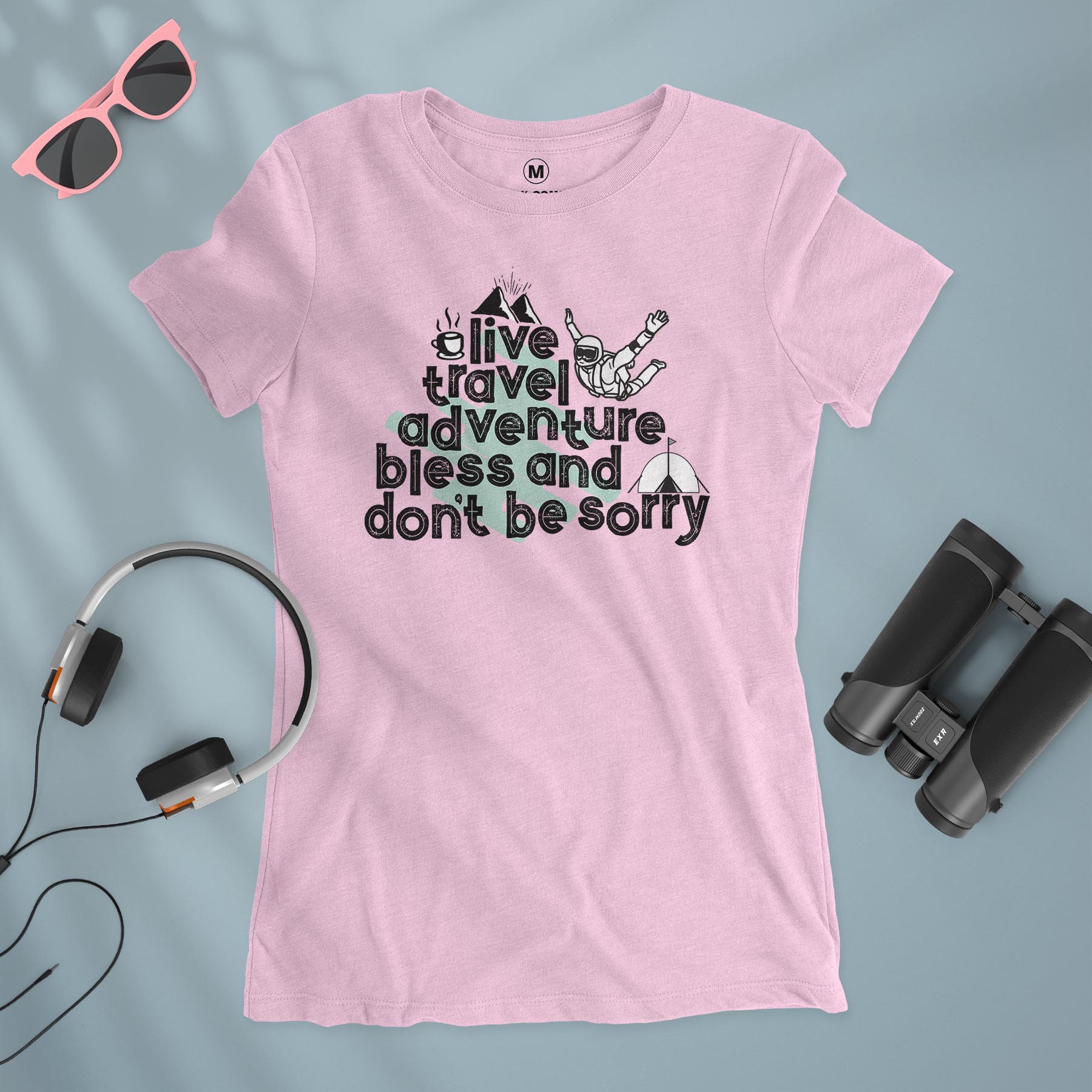Live, Travel, Adventure - Women T-shirt