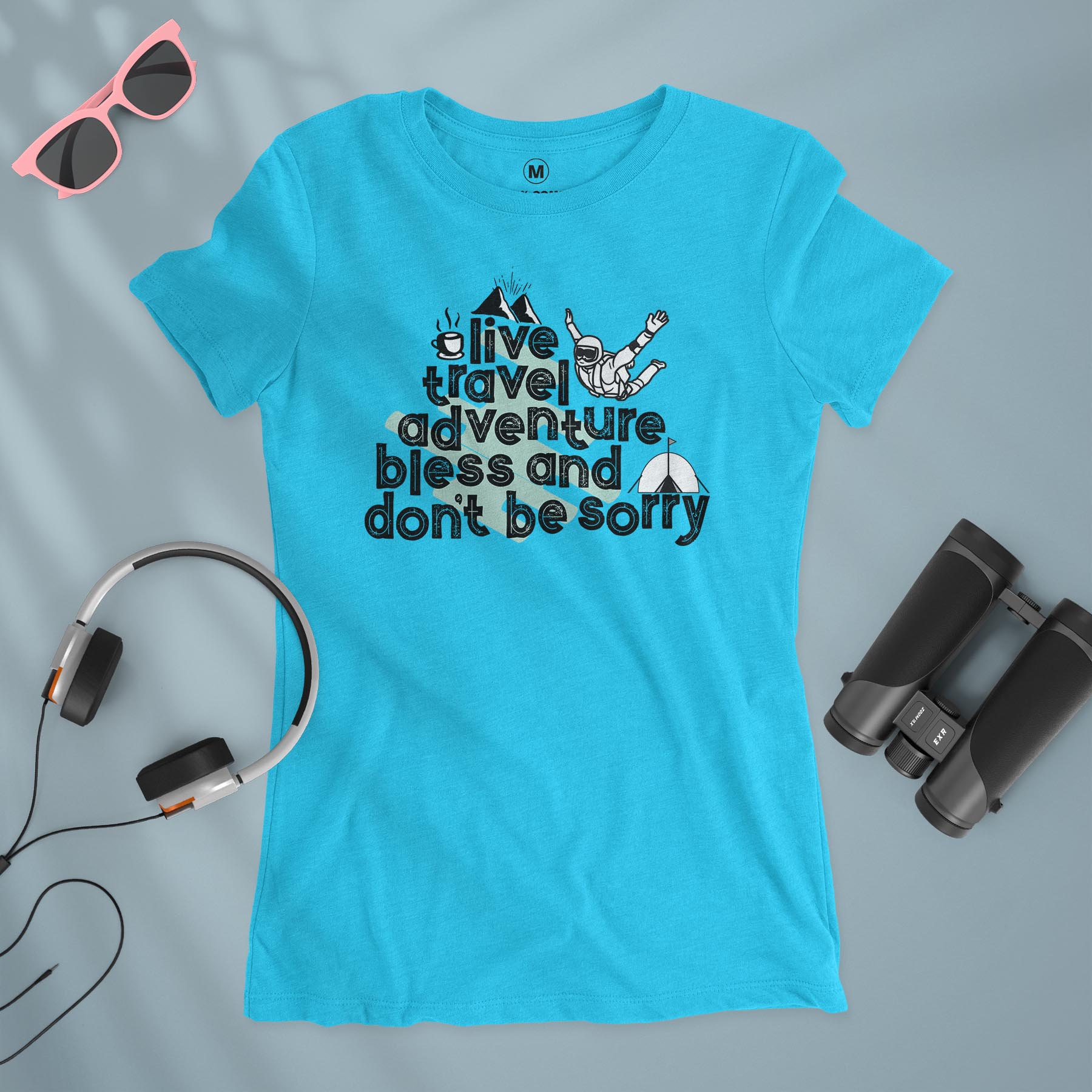 Live, Travel, Adventure - Women T-shirt
