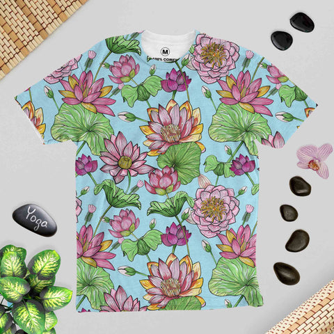 Lotus - Unisex Printed T-shirt