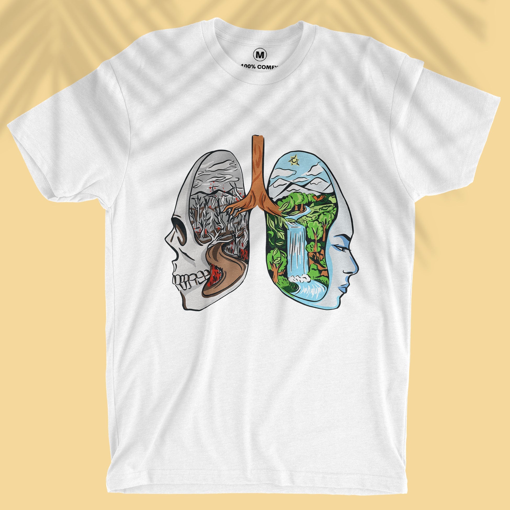 Lung Topography - Unisex T-shirt