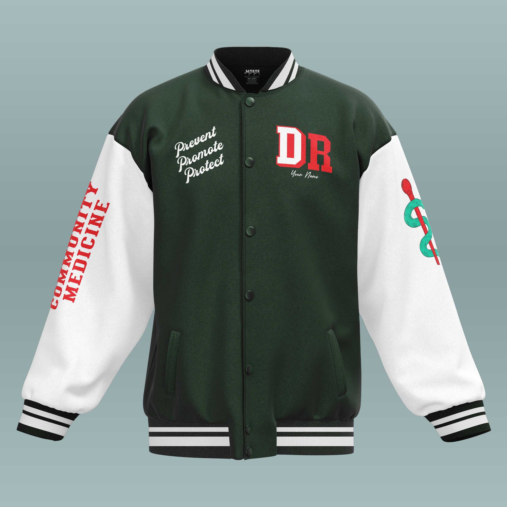 MD (Community Medicine) - Personalized Varsity Jacket