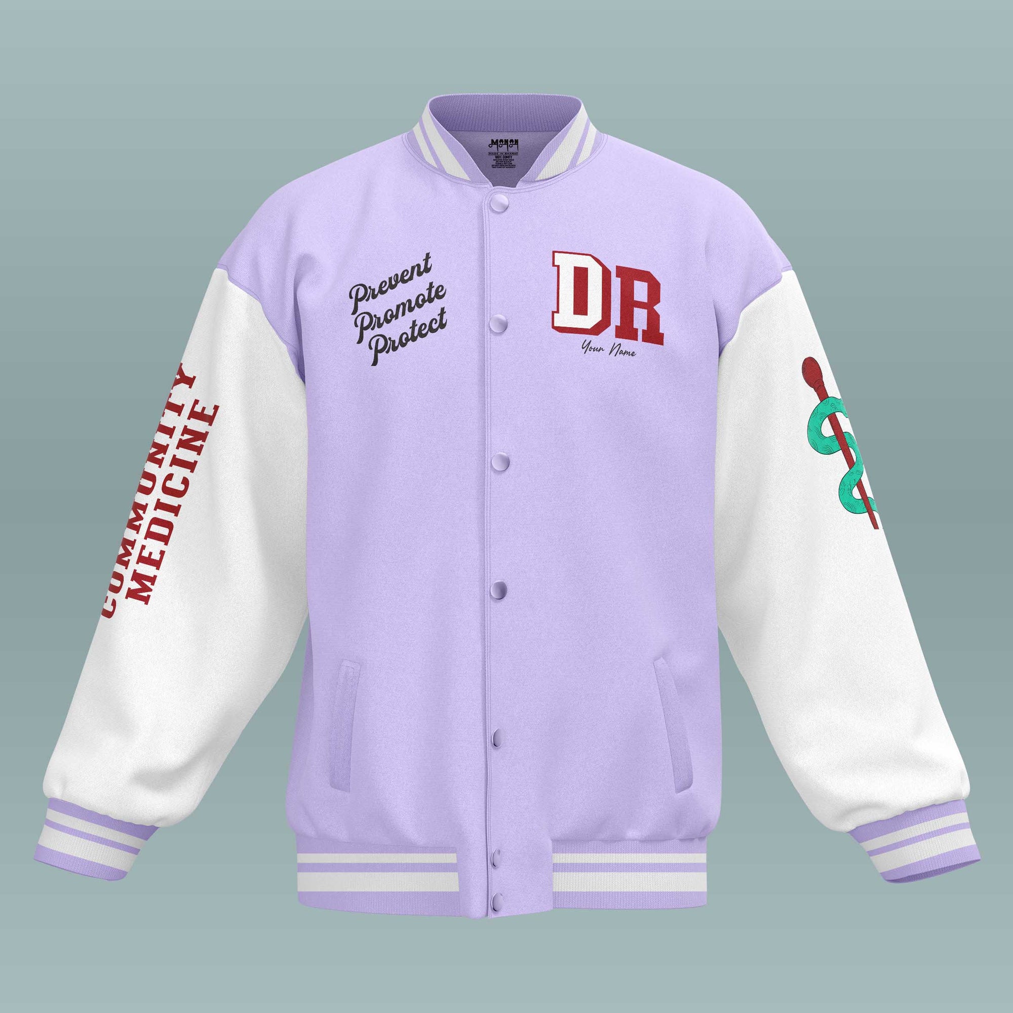 MD (Community Medicine) - Personalized Varsity Jacket