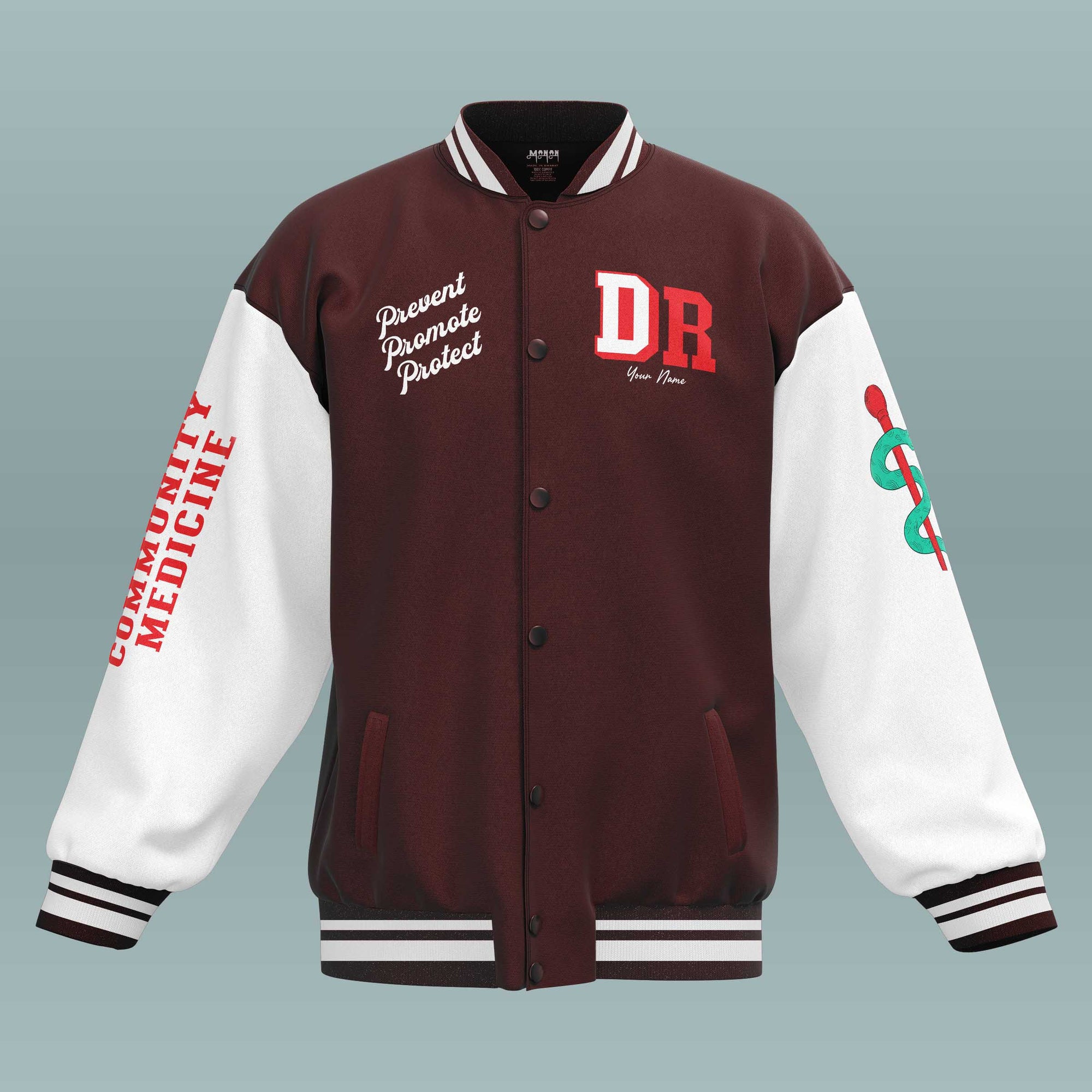 MD (Community Medicine) - Personalized Varsity Jacket
