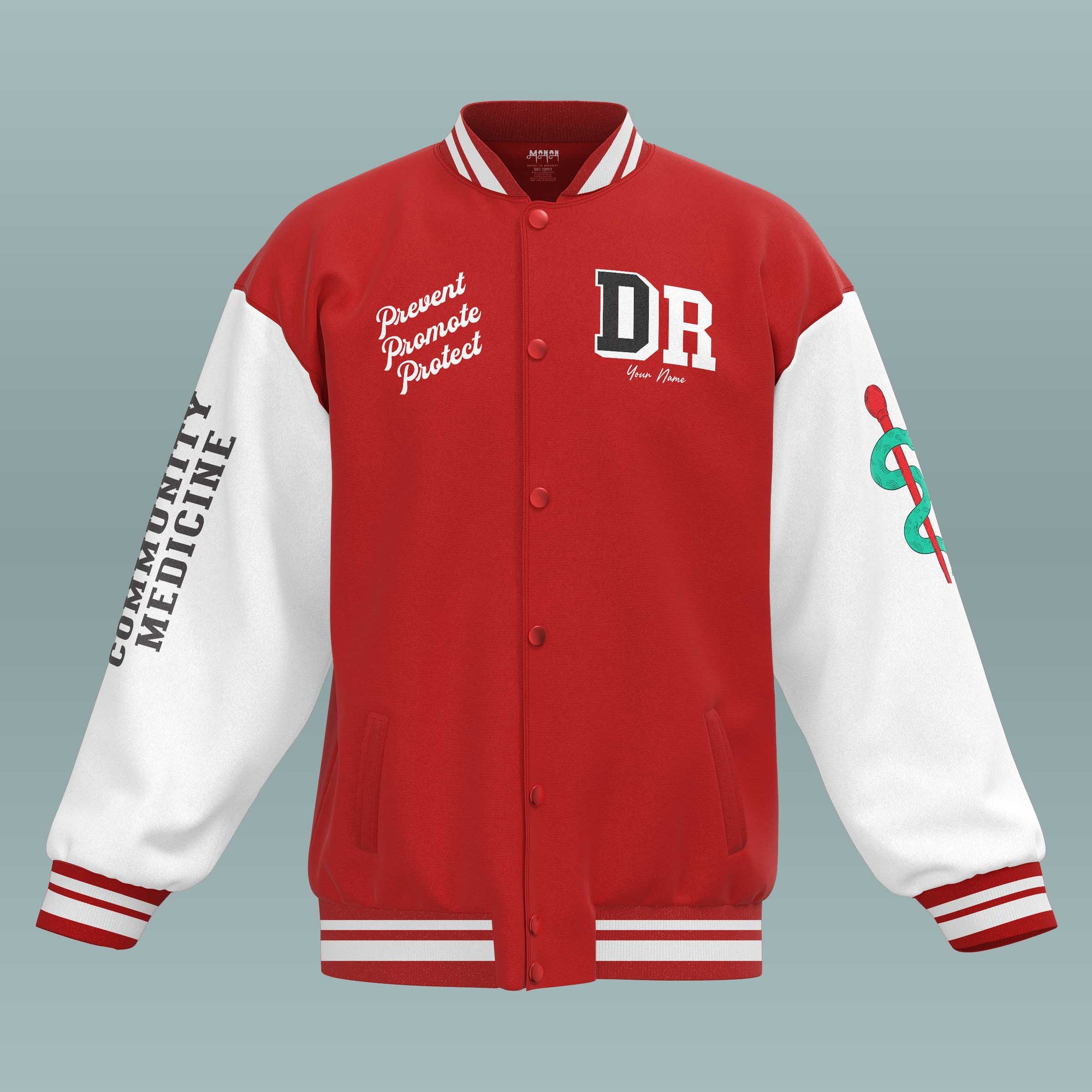 MD (Community Medicine) - Personalized Varsity Jacket