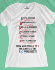 Mapleson A to F - Women T-shirt