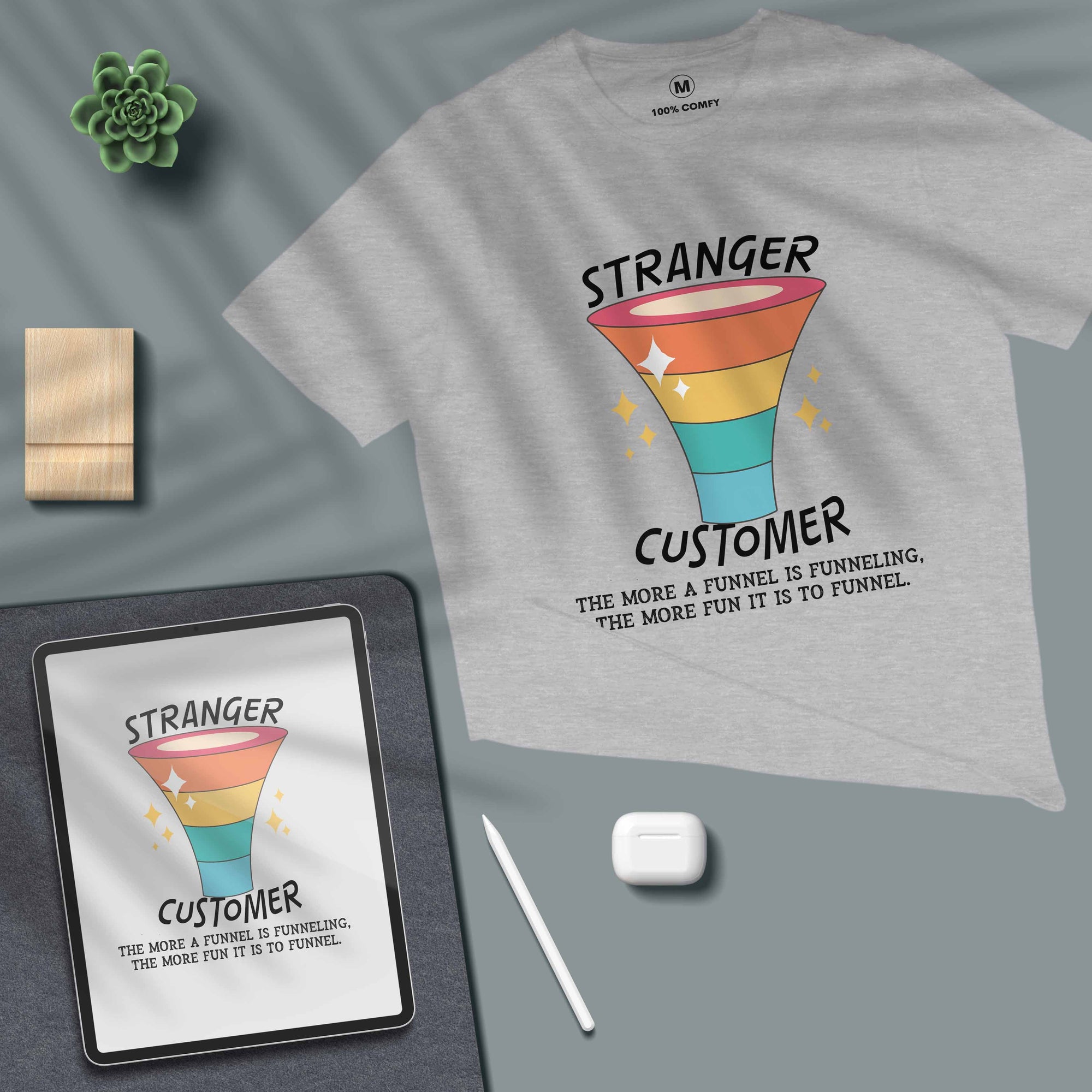 Marketing Funnel - Unisex T-shirt