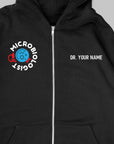 Definition Of Microbiologist - Personalized Unisex Zip Hoodie