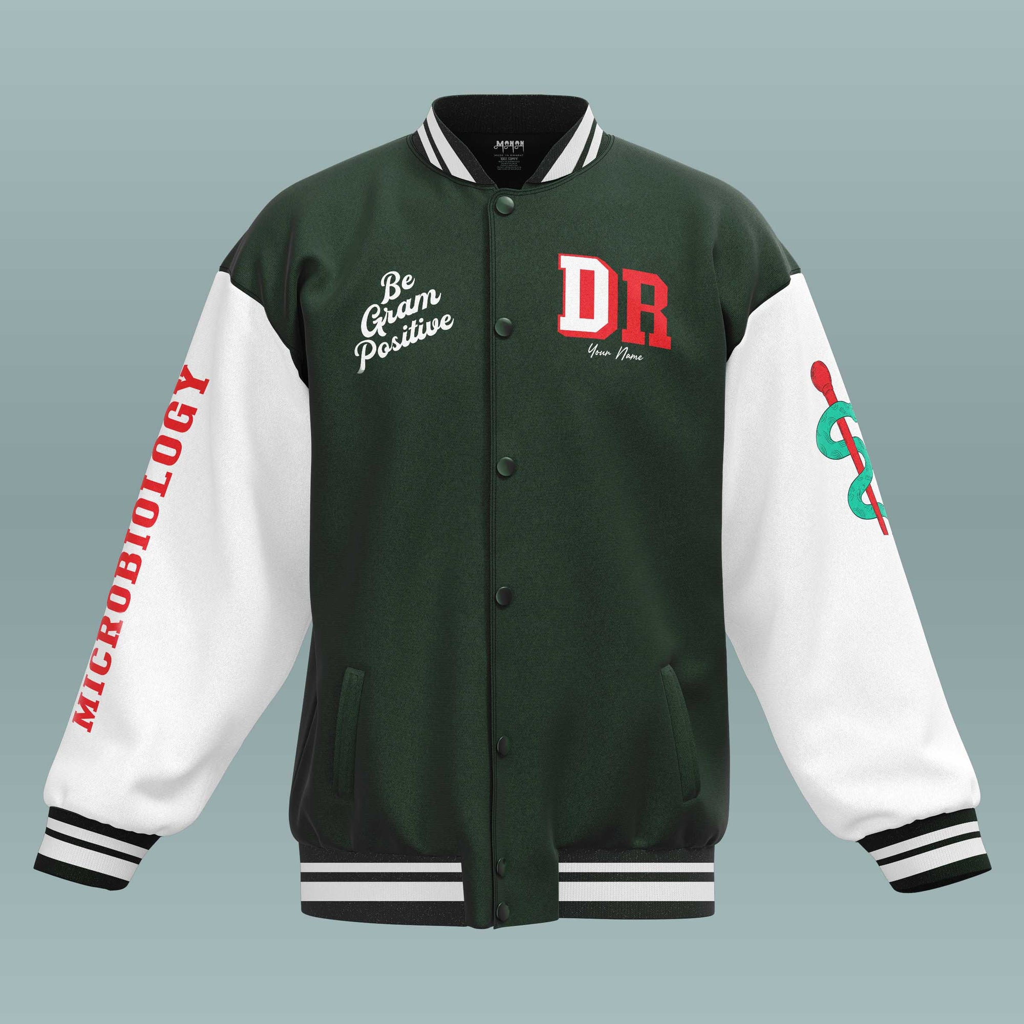 Microbiologist - Personalized Varsity Jacket
