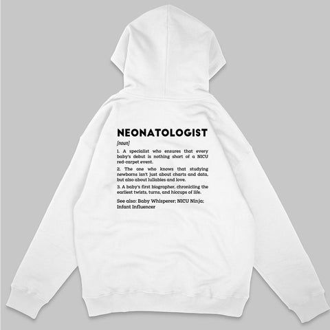 Definition Of Neonatologist - Personalized Unisex Zip Hoodie