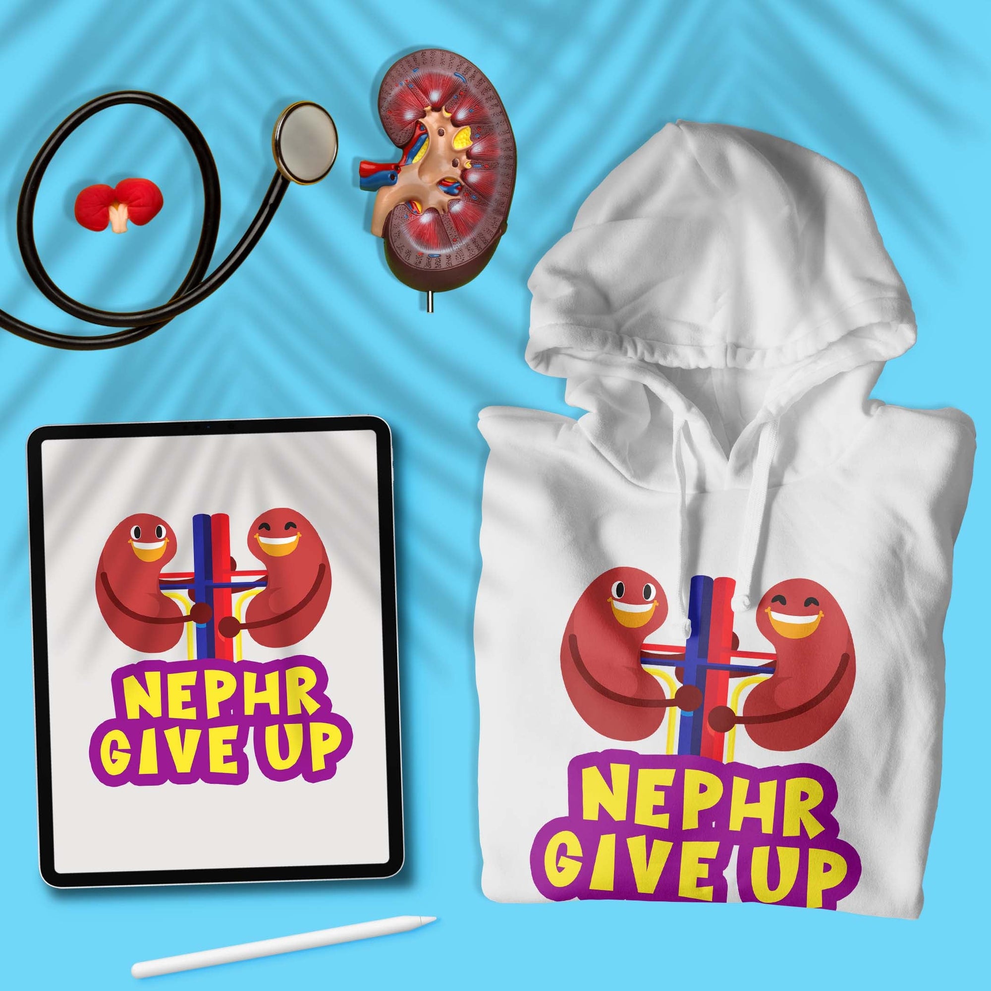Nephr Give Up - Unisex Hoodie