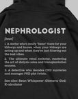 Definition Of Nephrologist - Personalized Unisex Zip Hoodie