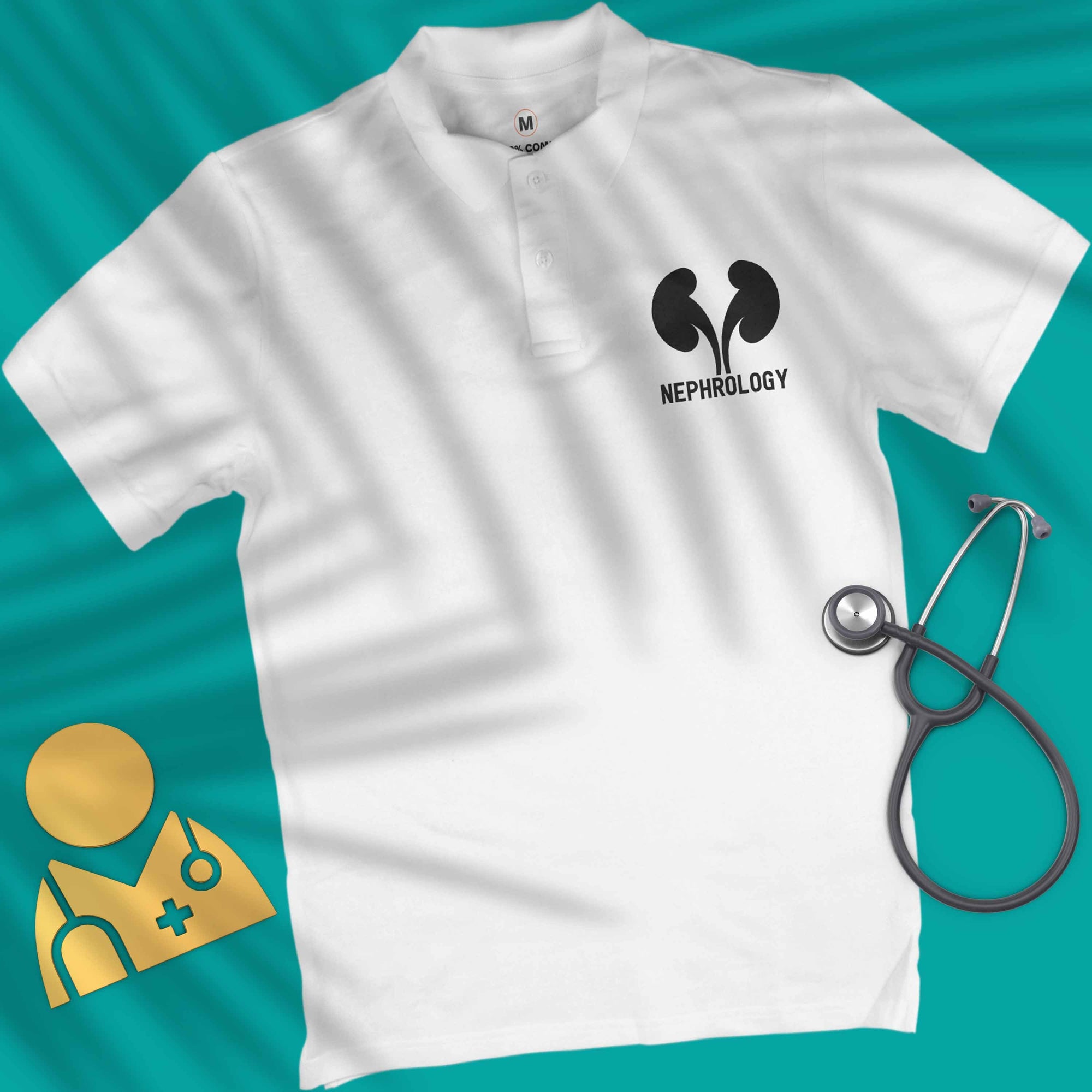 Nephrology Logo - Polo T-shirt