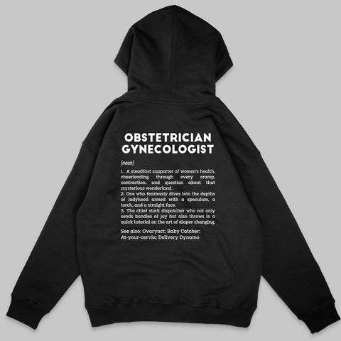 Definition Of Ob-Gyn - Personalized Unisex Zip Hoodie