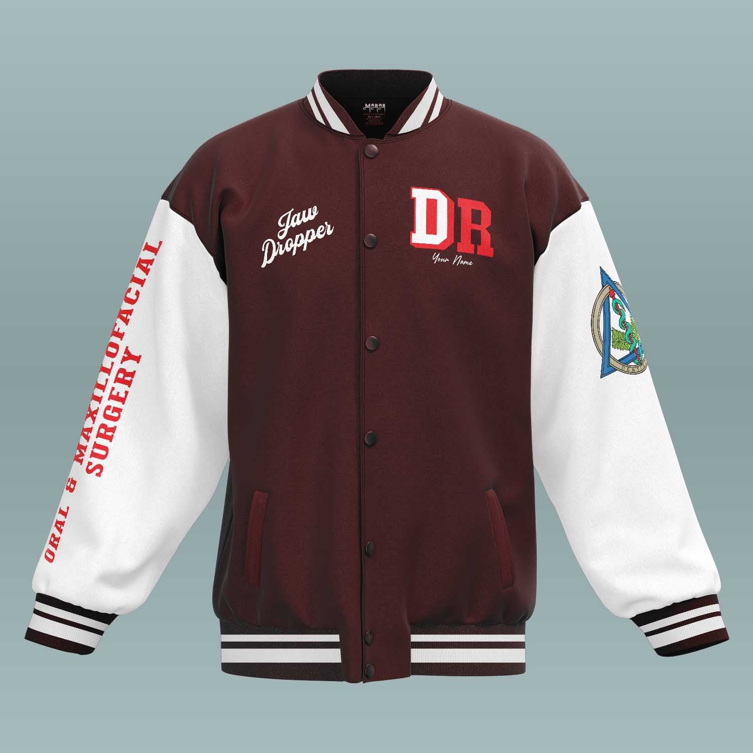 Oral &amp; Maxillofacial Surgeon - Personalized Varsity Jacket