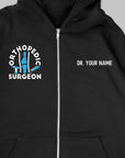 Definition Of Orthopedic Surgeon - Personalized Unisex Zip Hoodie