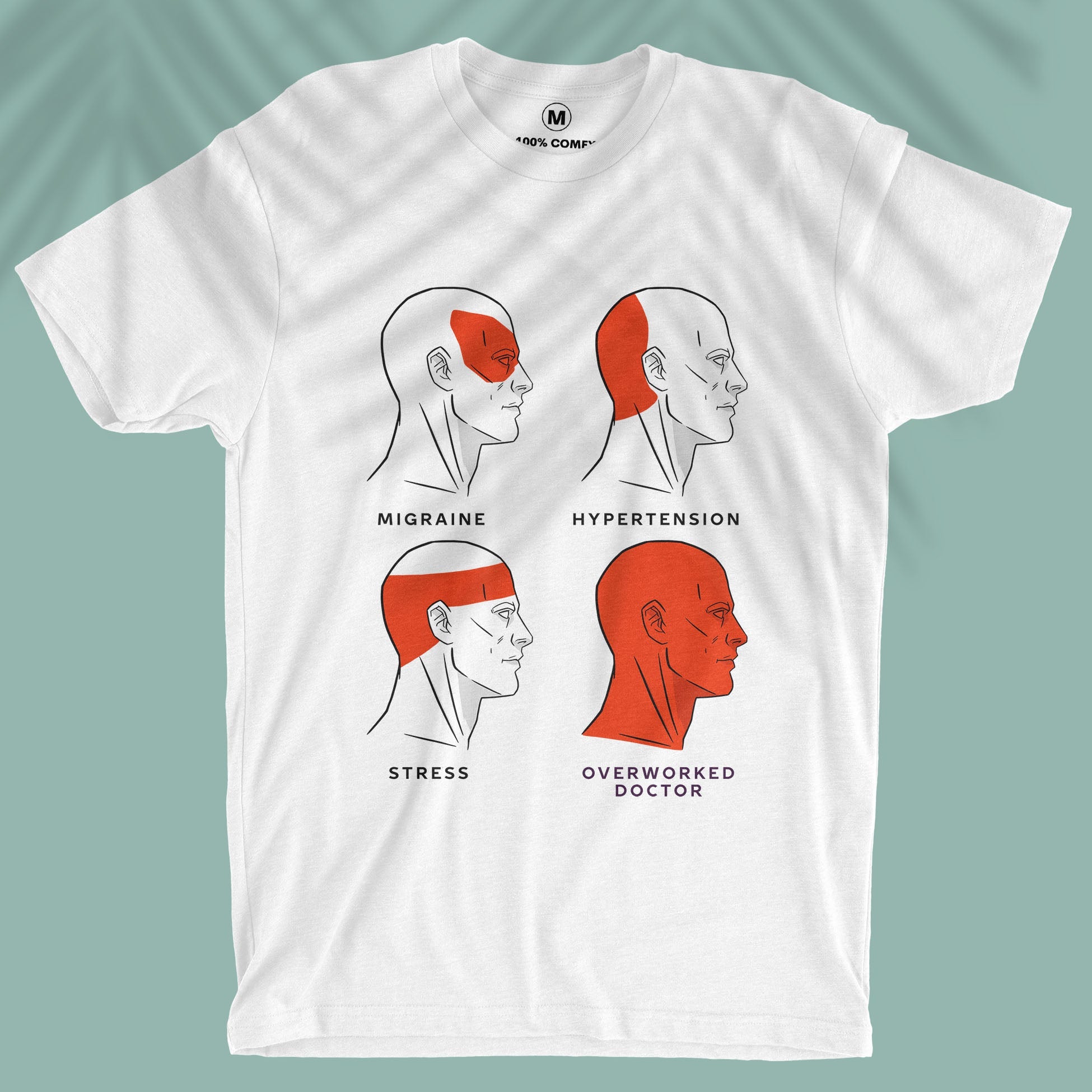 Overworked Doctor - Men T-shirt