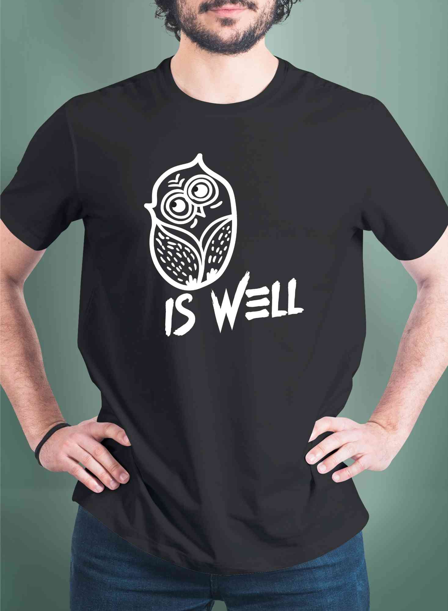 Owl is well - Men T-shirt