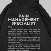 Definition Of Pain Management Specialist - Personalized Unisex Zip Hoodie