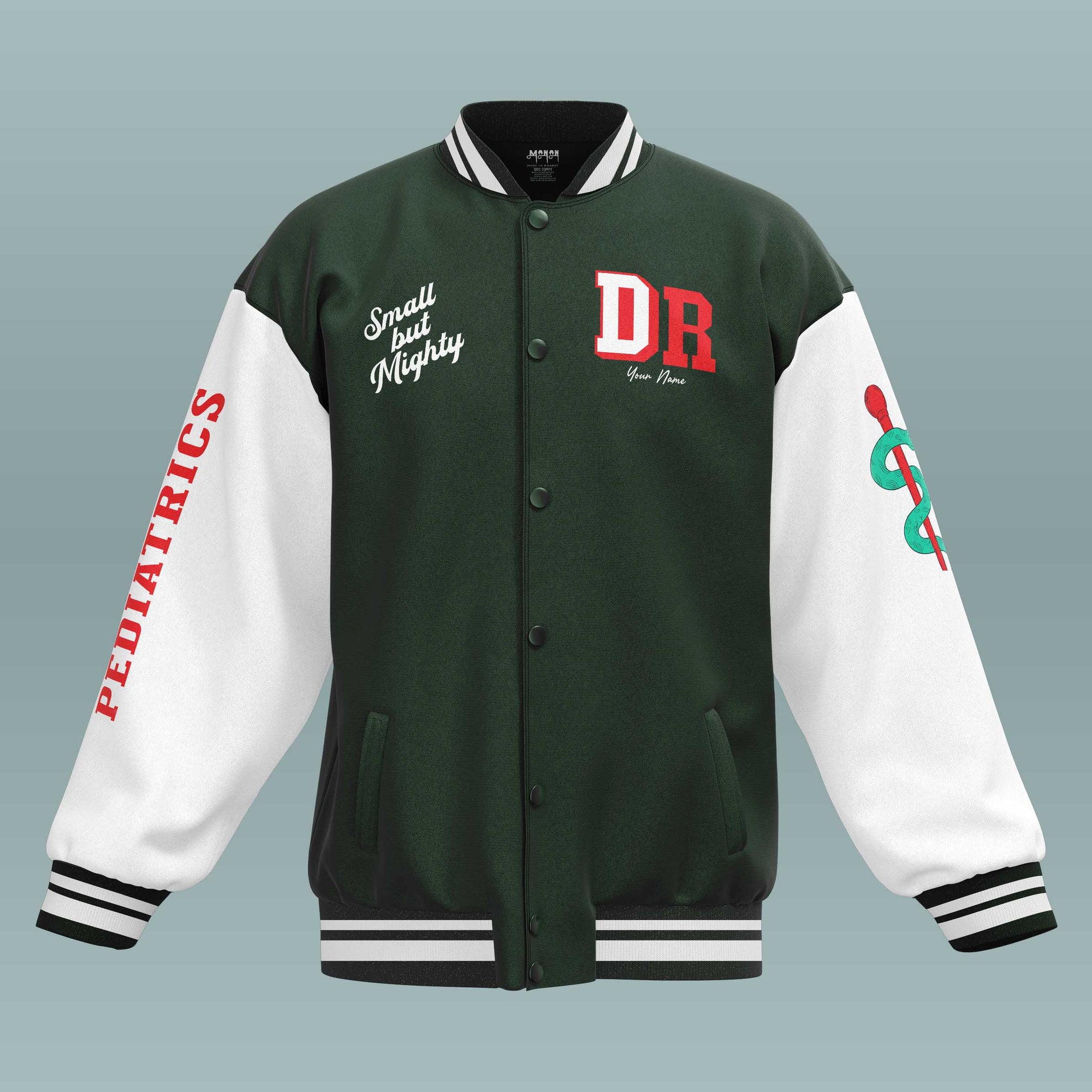 Pediatrician - Personalized Varsity Jacket