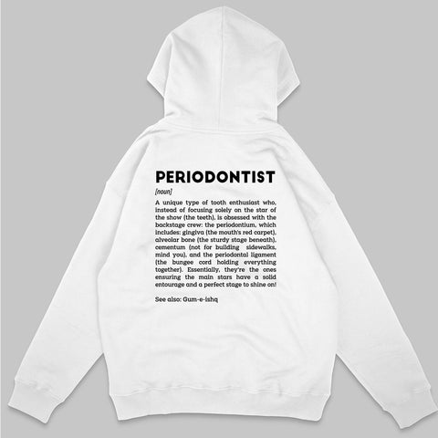 Definition Of Periodontist - Personalized Unisex Zip Hoodie