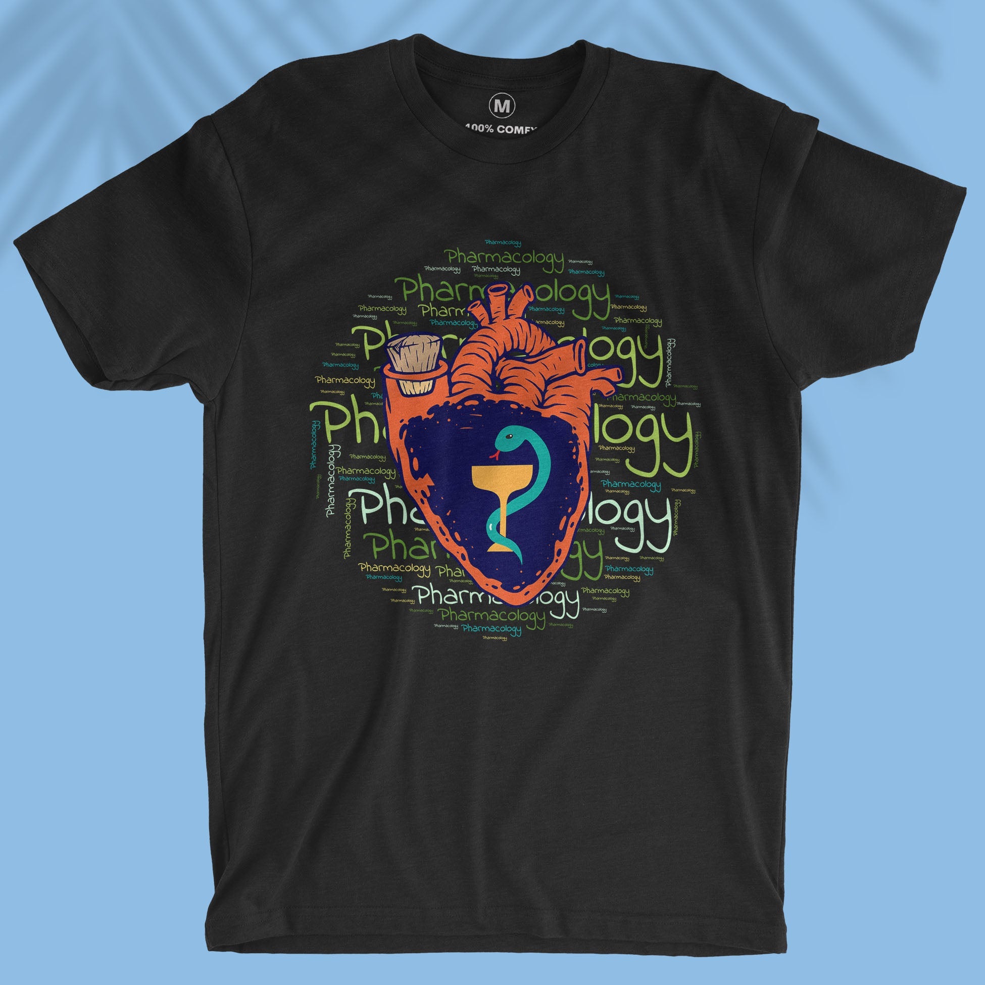 Pharmacology Heart - Men T-shirt