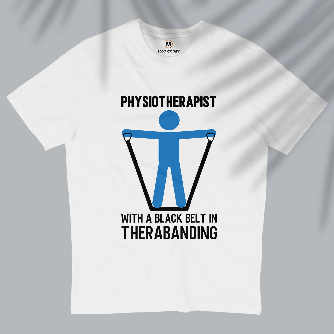 Physiotherapist With A Black Belt - Men T-shirt