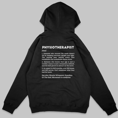 Definition Of Physiotherapist - Personalized Unisex Zip Hoodie
