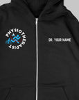 Definition Of Physiotherapist - Personalized Unisex Zip Hoodie