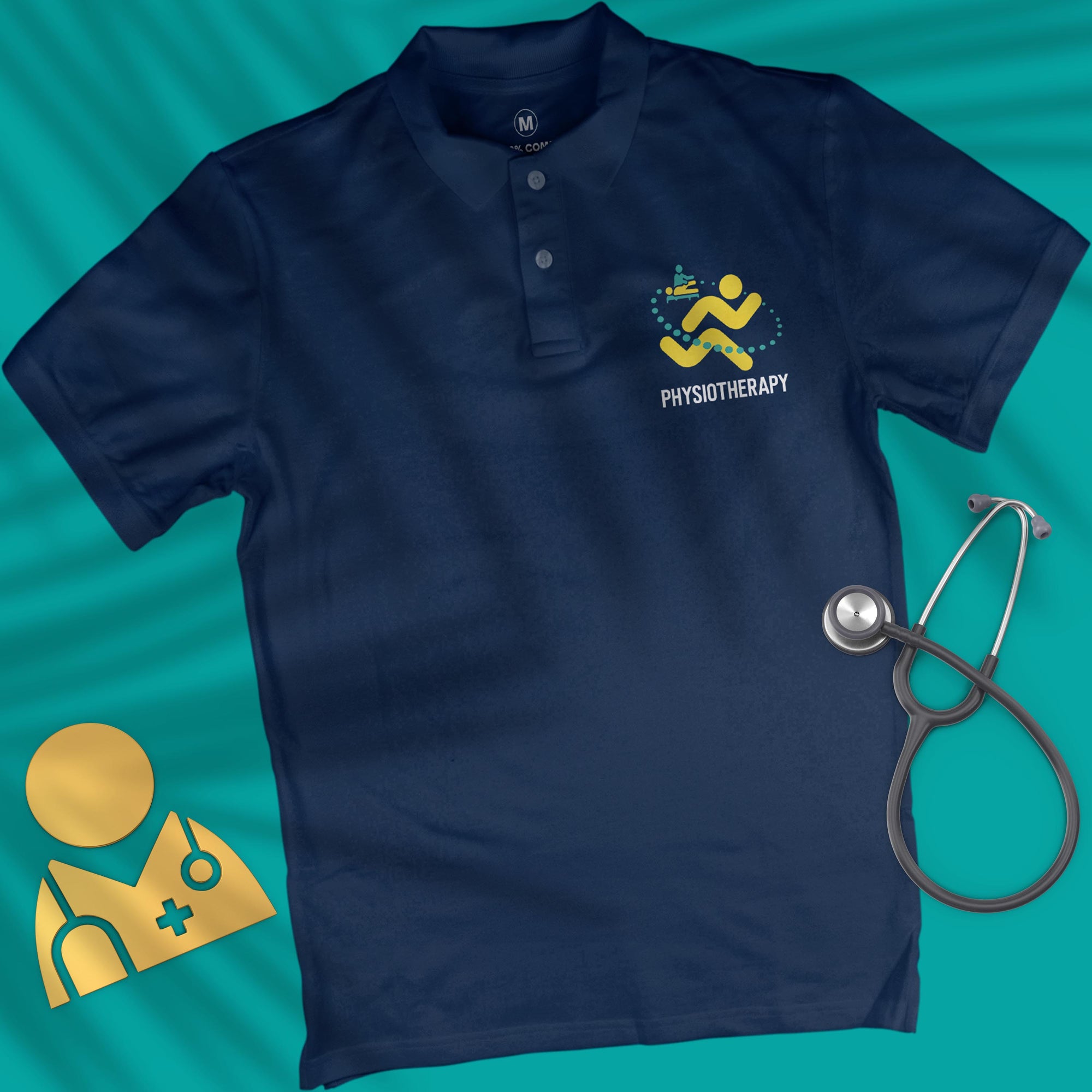 Physiotherapy Logo - Polo T-shirt