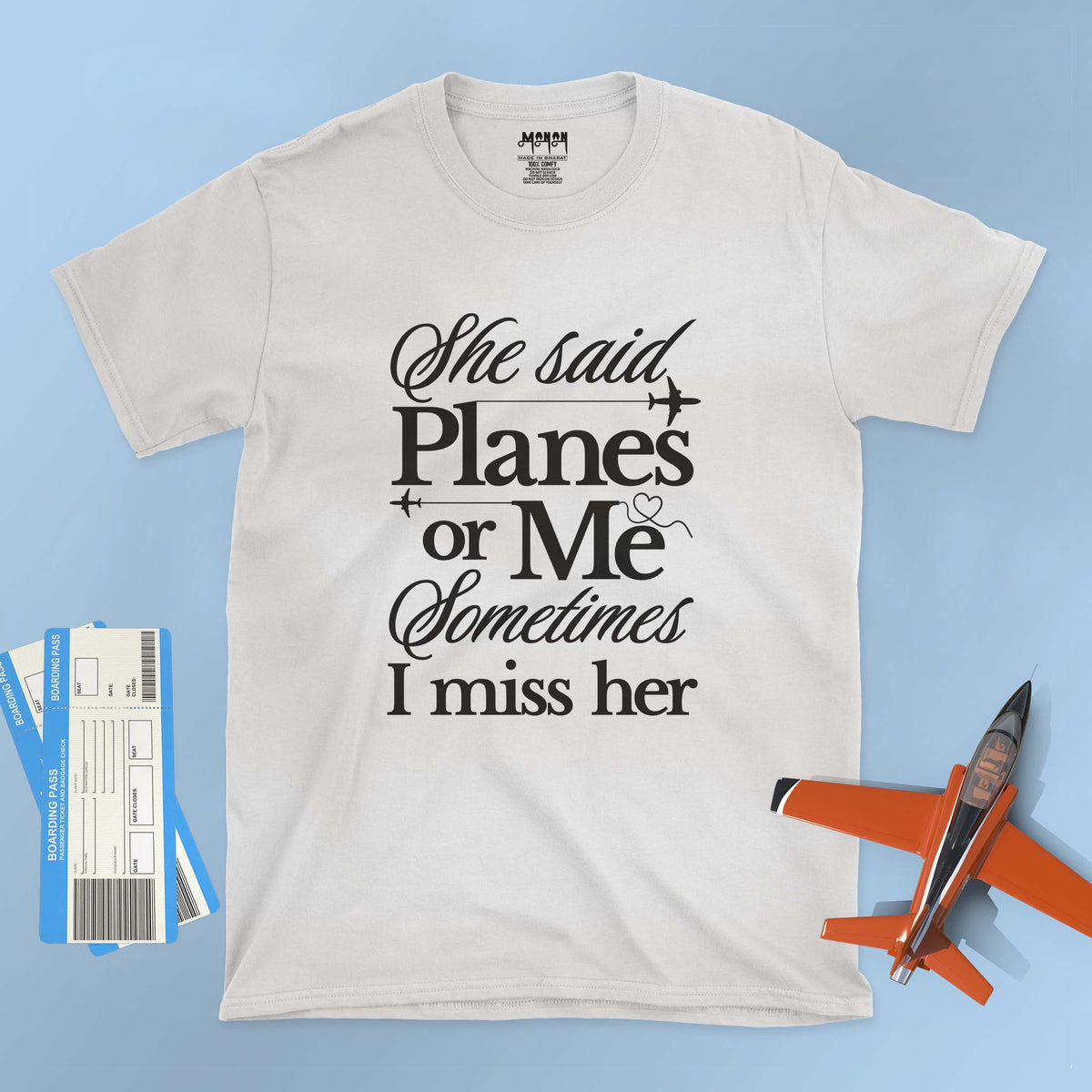 Planes Or Her - Unisex T-shirt